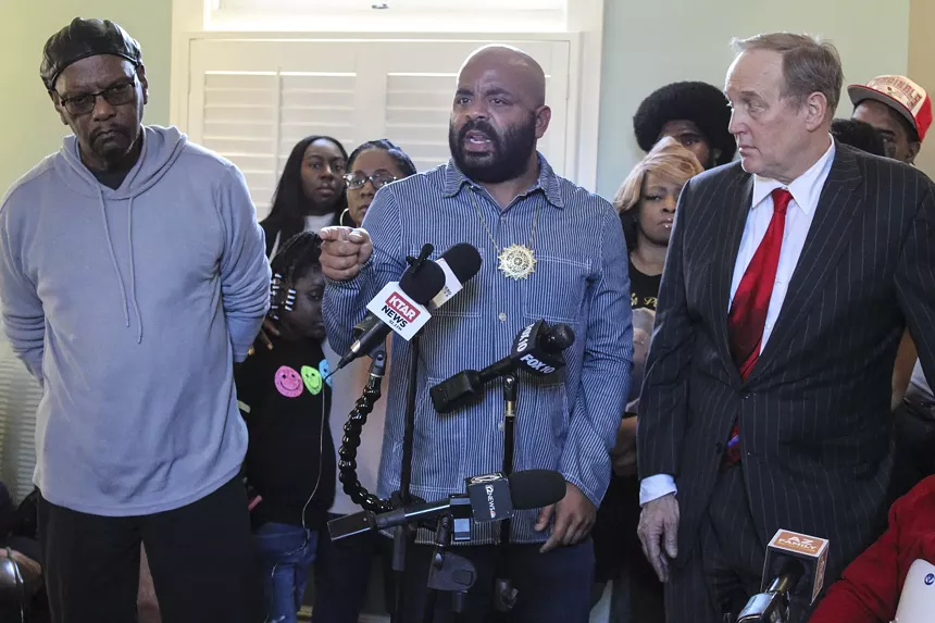 Arthur Mobley, Rev. Jarrett Maupin and Robert McWhirter