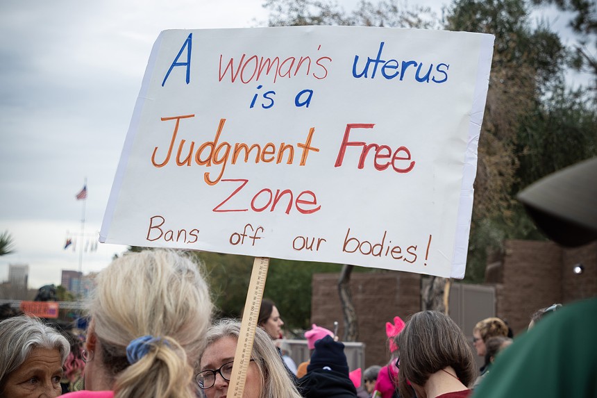 Abortion rights protest signs