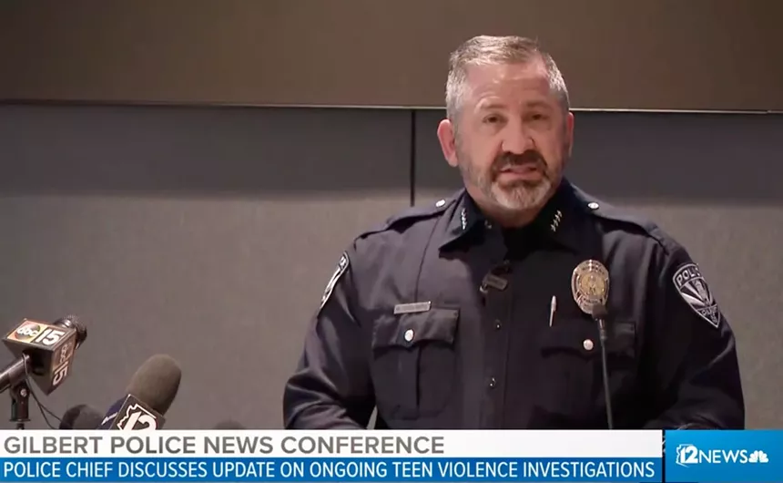 Gilbert police Chief Michael Soelberg