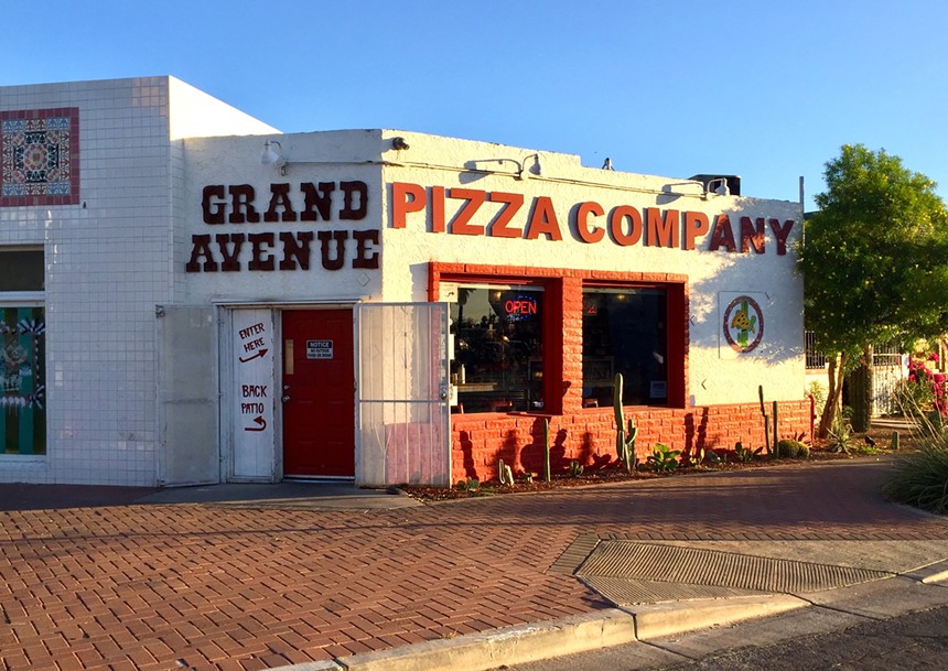 Downtown location of Grand Ave. Pizza Co.