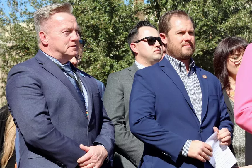 Arizona Sens. Anthony Kern and Jake Hoffman