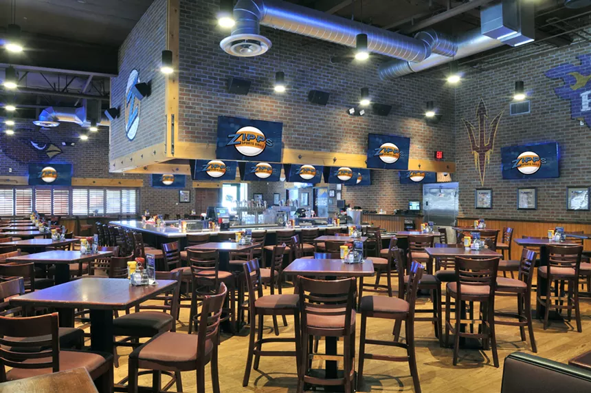 Zipp's interior.