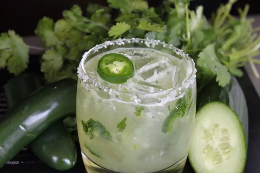 The Arcadia Margarita from CRUjiente Tacos.