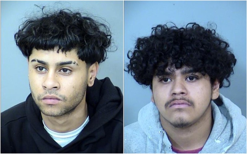 Mugshots of Lister Gonzalez and Michael Able Hernandez