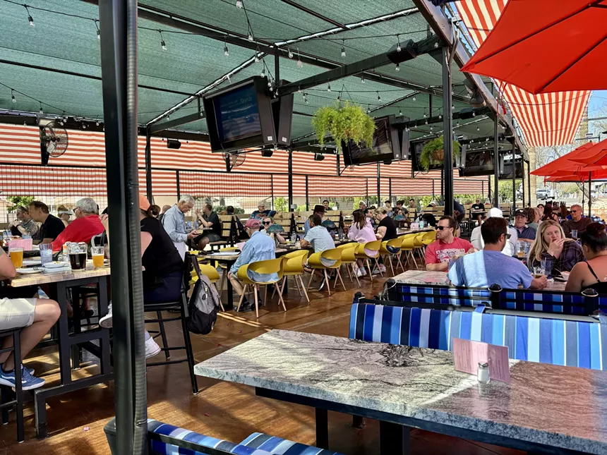 OHSO patio.
