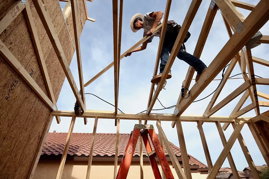 House being built in Phoenix