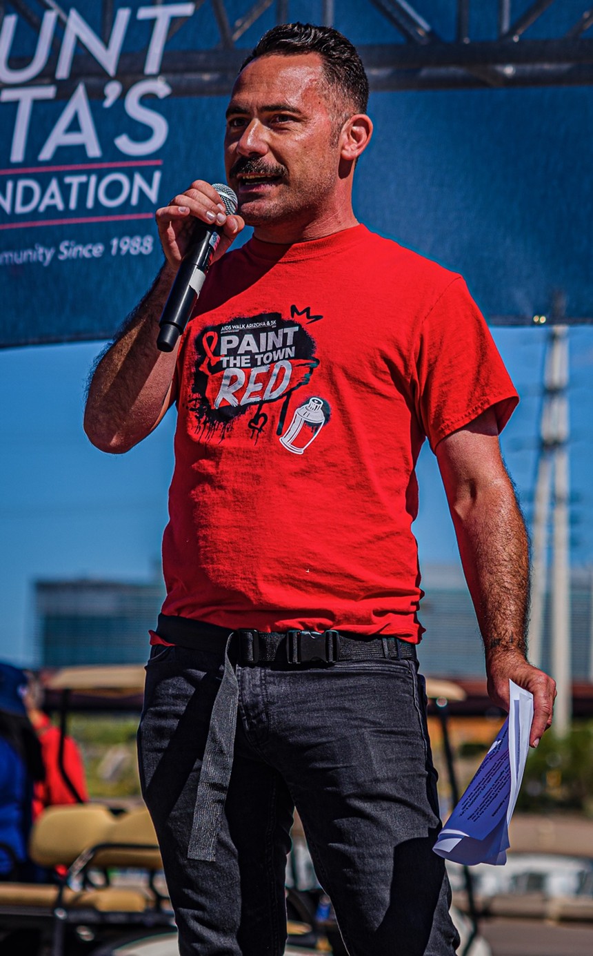 Speaker at AIDS Walk Arizona
