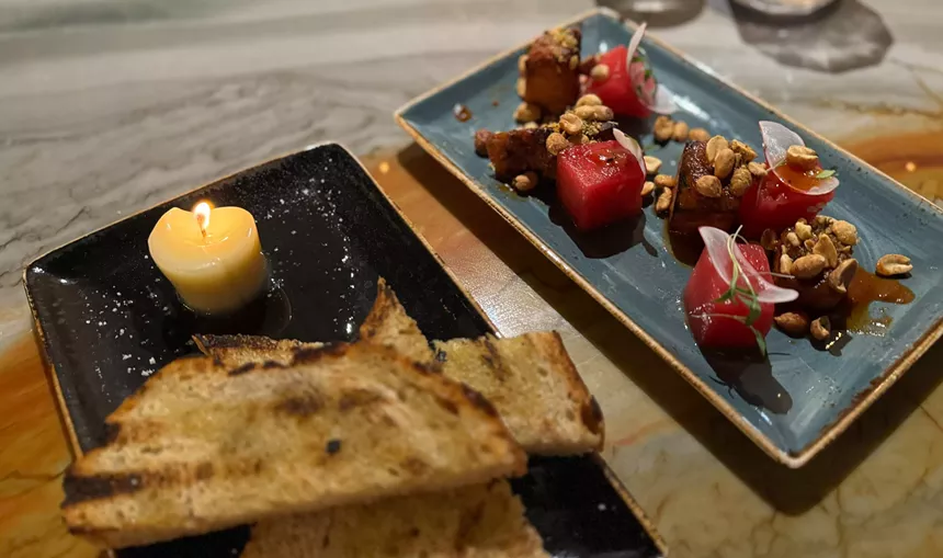 Two plates from Barley & Smoke.