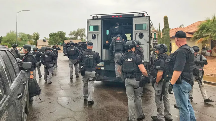 Mesa SWAT officers