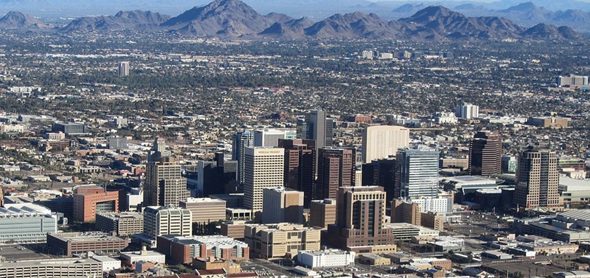 downtown phoenix in 2011