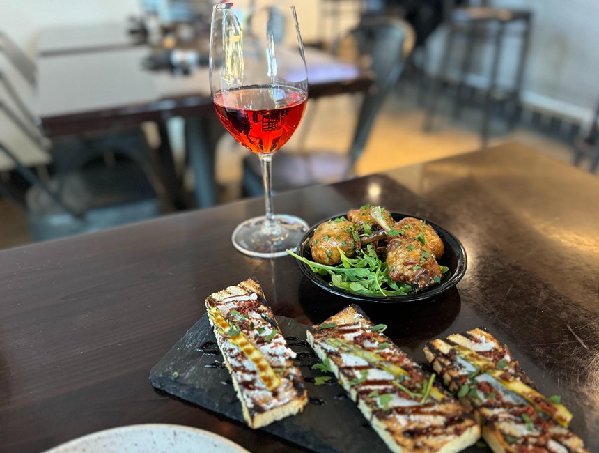 Food and wine from The Pairing Room.