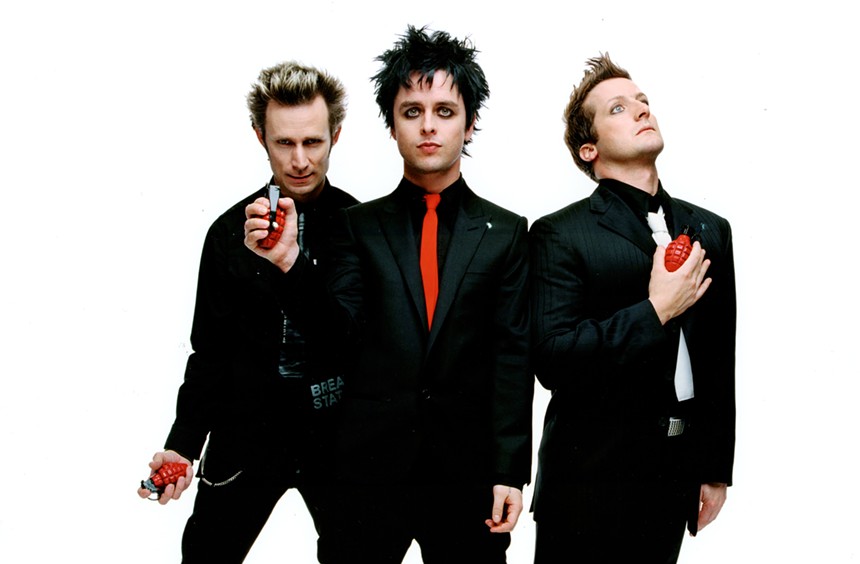 Rock band Green Day.