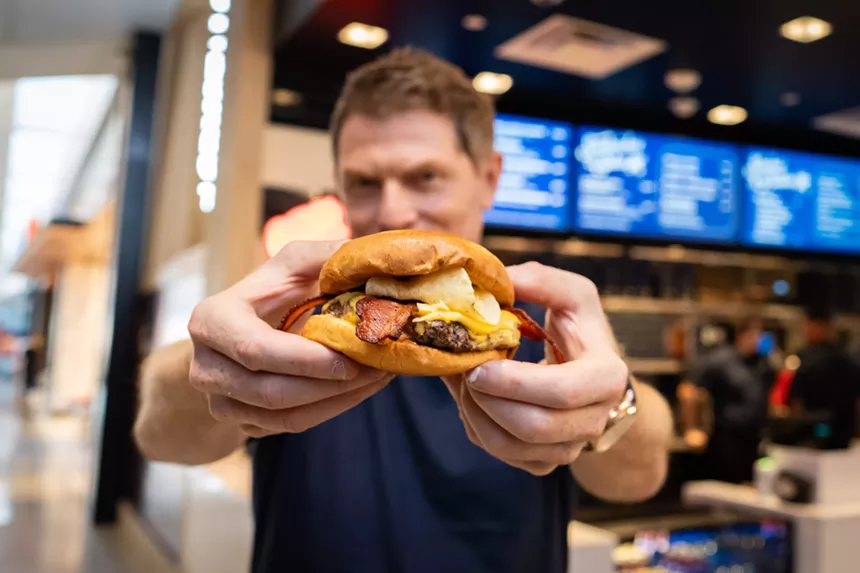 Bobby Flay at Sky Harbor airport