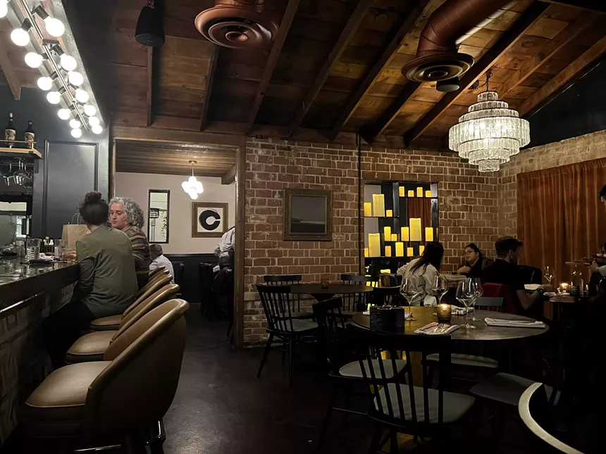 Dining room at Copper & Sage.