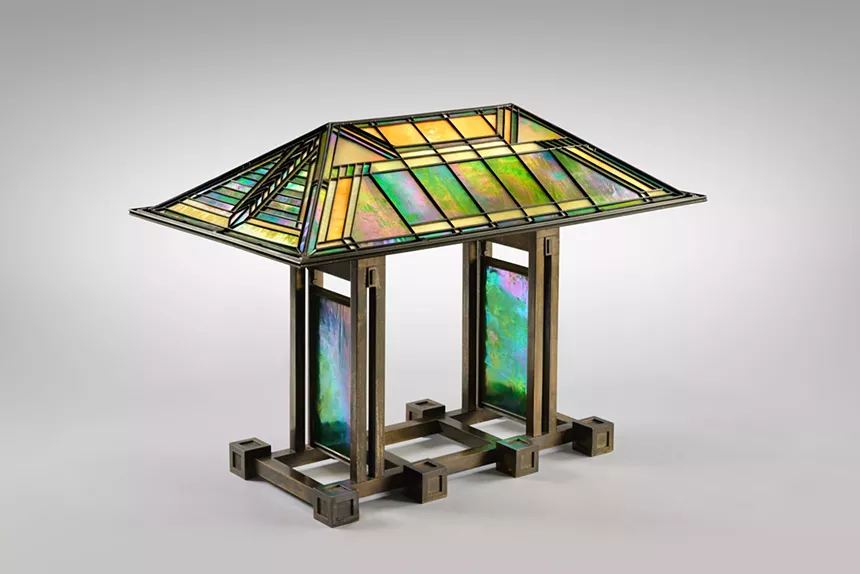 An antique lamp