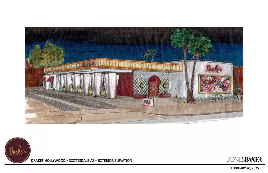 Rendering of Drake's Scottsdale.