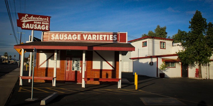 Schreiner's Fine Sausage has been serving 60 varieties of gourmet sausage since 1955. - CASEY SCHILLER