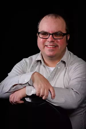 Improv performer and instructor Sam Haldiman can now add small business owner to his resume. - CRISTOBAL CANDELARIO