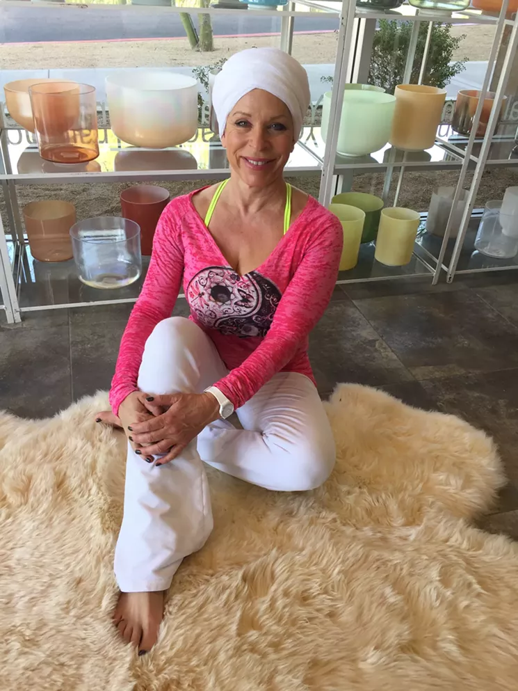 Crystal singing bowls are among the sound healing modalities sometimes paired with kundalini yoga classes at Anahata Yoga, Sound and Energy Healing. - COLLEEN O'DONNELL PIERCE