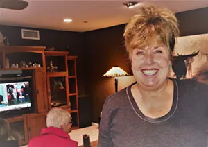 Cheryl Pelletier of Scottsdale held the party on Friday morning for fellow members of the Palo Verde Republican Women's club. - RAY STERN