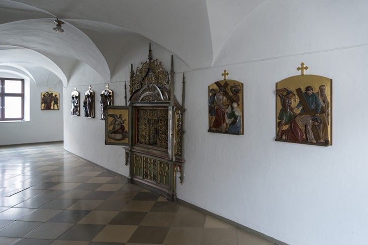 Portion of the Altomünster Abbey where a team including ASU researchers found medieval manuscripts. - COURTESY OF VOLKER SCHIER