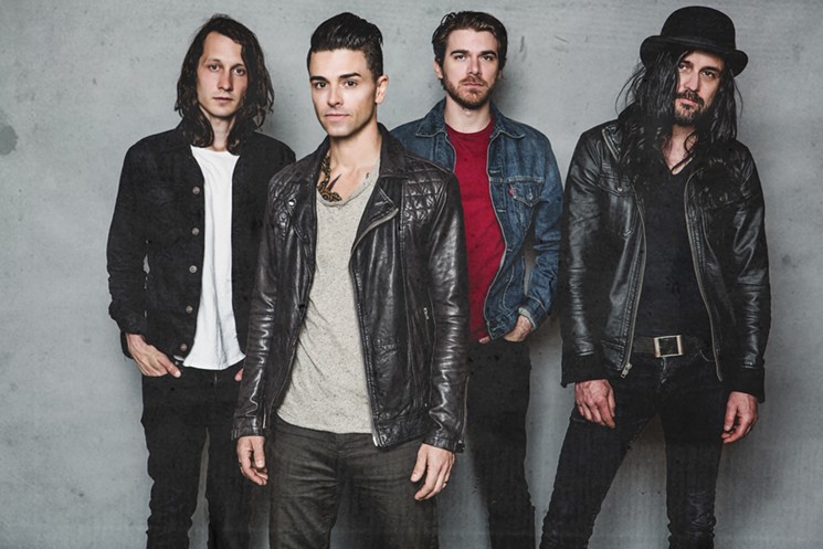 Dashboard Confessional takes the stage on Wednesday, February 8, at the Marquee Theatre. - DAVID BEAN