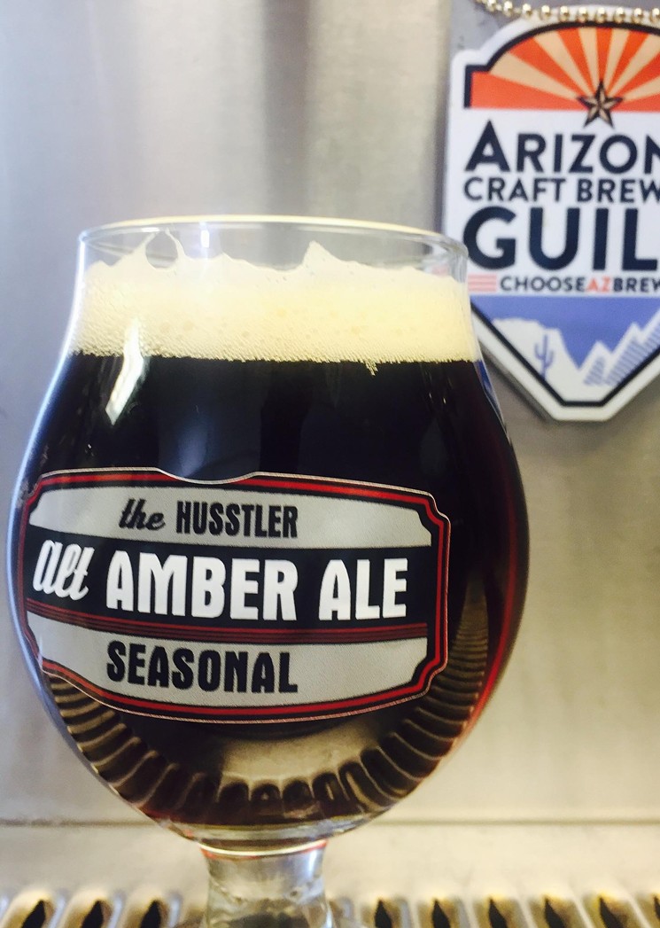 Alt Amber is the newest addition to the Huss seasonal lineup of beers. - CHIP MULALA