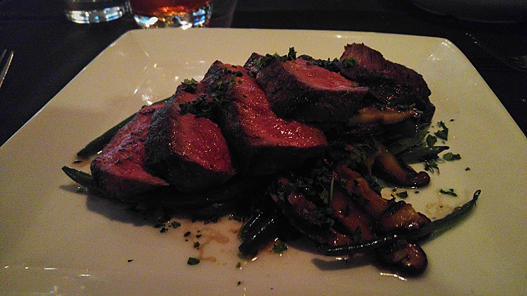A bistro flatiron steak may not seem particularly exciting, but careful preparation and skillful seasoning make for a highly satisfying entree option at Posh in Scottsdale. - PATRICIA ESCARCEGA