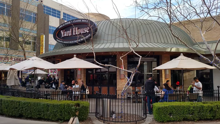 With three area locations, including one walking distance from University of Phoenix Stadium, Yard House delivers. - DAVE CLARK