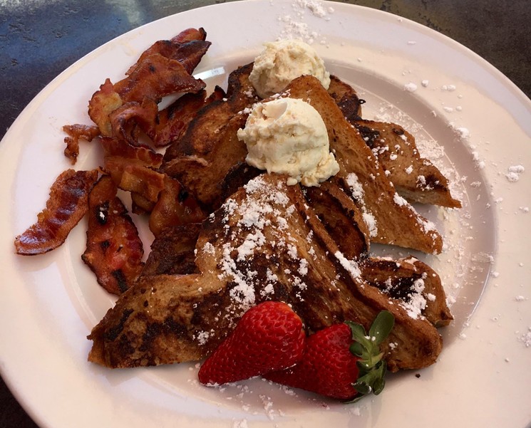Try the Challah French Toast at Ticoz Latin Kitchen this Easter. - COURTESY OF TICOZ LATIN KITCHEN