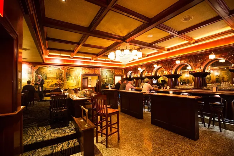 It's worth coming to The Stockyards just to check out its darkly elegant and historic bar. - JACOB TYLER DUNN