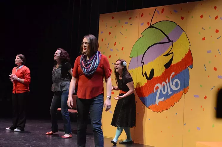 The Phoenix Improv Festival has some of the best international improv groups, including Mail Order Bride, at Herberger Theater. - CRISTOBAL CANDELARIO