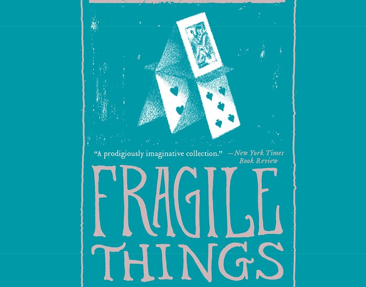 Fragile Things collects numerous Gaiman short stories and poems, including the Lovecraftian Sherlock Holmes riff, "A Study in Emerald." - COURTESY OF HARPERCOLLINS PUBLISHERS