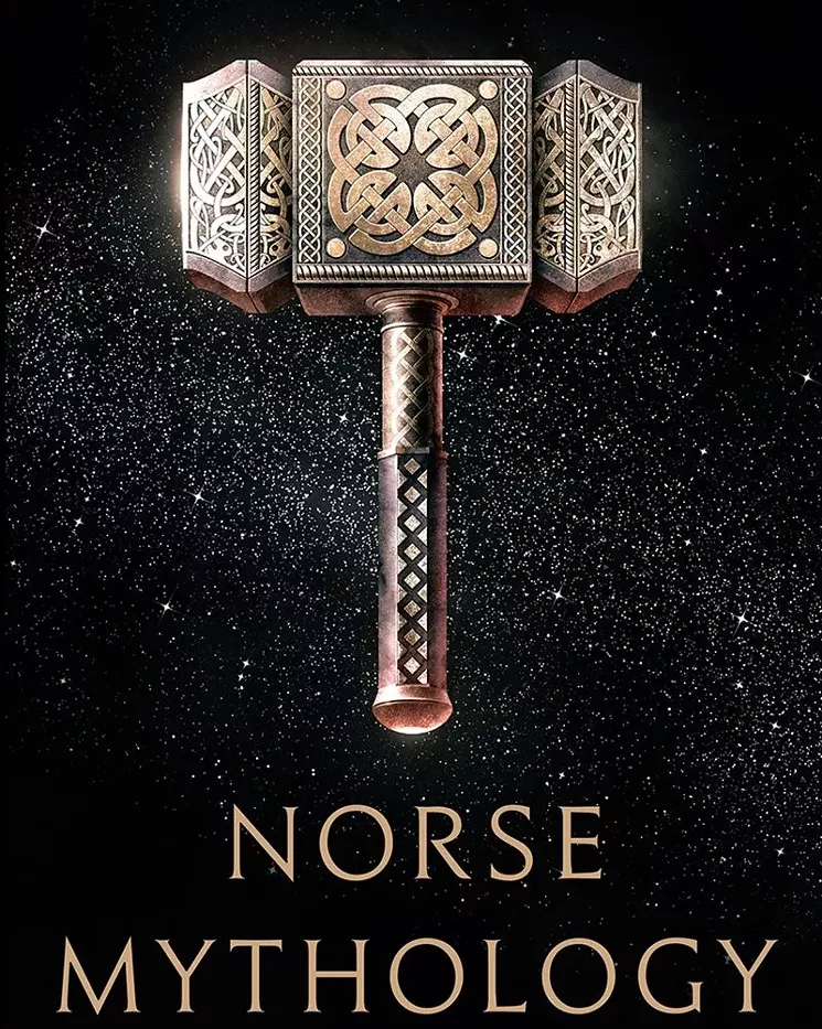 Gaiman's latest book features retelling of classic Norse tales of Odin, Thor, and the trickster Loki. - COURTESY OF W.W. NORTON & COMPANY