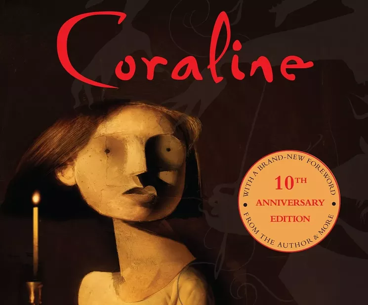The strange children's story Coraline was made into a movie by director Henry Selick. - COURTESY OF HARPERCOLLINS PUBLISHERS