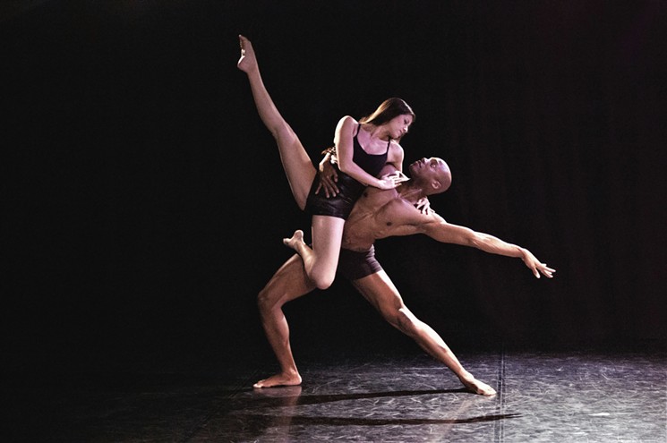 Martha Hernandez and Alex Patrick perform in Fate with CaZo Dance Company. - STEPHANIE TIPPI HART/DRAGONFLY STUDIO PHOENIX