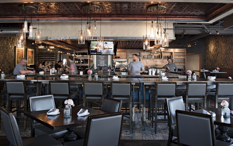 Stock & Stable boasts a stylish interior. - JACKIE MERCANDETTI