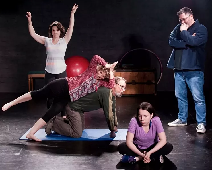 Method and madness: The cast of Circle Mirror Transformation builds the perfect beast. - KRISTEN ZEIGENBEIN