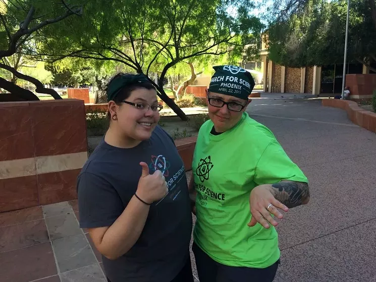 The Official March For Science is ready to show its numbers on Earth Day in downtown Phoenix. - COURTESY OF OFFICIAL MARCH FOR SCIENCE