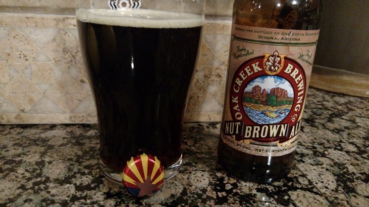 Nut Brown Ale: the star of the show at Oak Creek Brewing in Sedona. - DAVE CLARK
