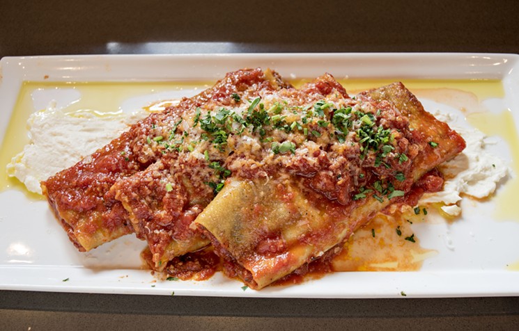 Lasagna rolls are one of the dishes that need work. - JACKIE MERCANDETTI