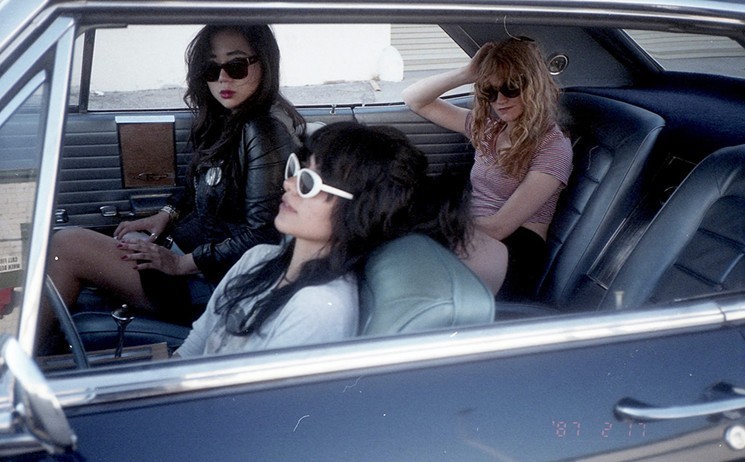 L.A. Witch is hitting the road. - MONI HAWORTH