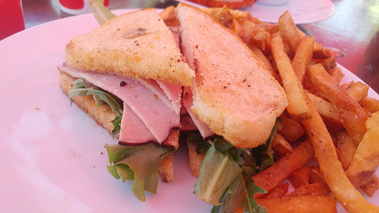 The H&S sandwich at Handlebar Diner in Mesa. - PATRICIA ESCARCEGA