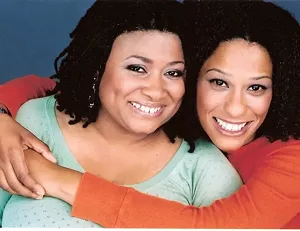 Comedians Frances Callier and Angela V. Shelton make up the comedy duo Frangela. - WYD MEDIA MANAGEMENT