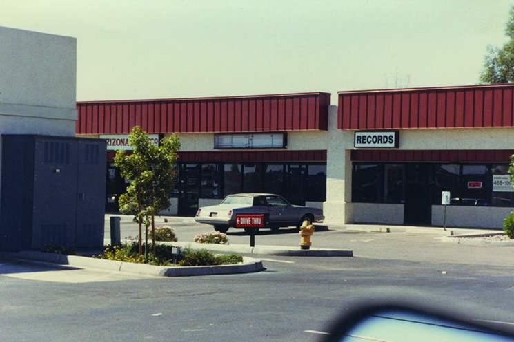 Stinkweeds' original location at Dobson and Guadalupe roads in Mesa. - COURTESY OF KIMBER LANNING