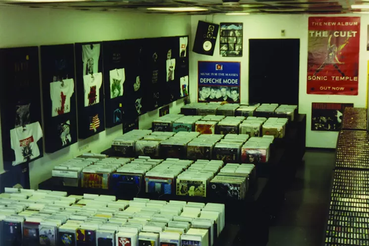 The interior of the original Stinkweeds in Mesa, which was open from 1987 to 1989. - COURTESY OF KIMBER LANNING