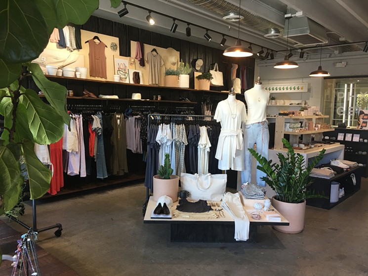 A peek inside Hahn's new retail boutique, Phoenix General, which is located at 5538 North Seventh Street in Phoenix. - LARA PIU