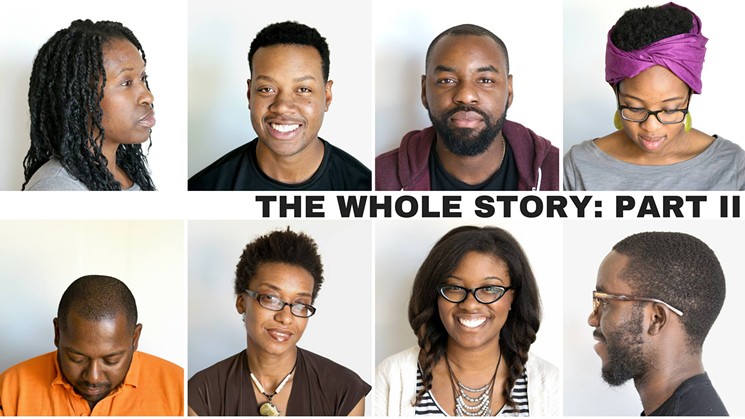This storytelling collective will continue sharing their stories this next First Friday at the Phoenix Art Musuem. - COURTESY OF THE WHOLE STORY.