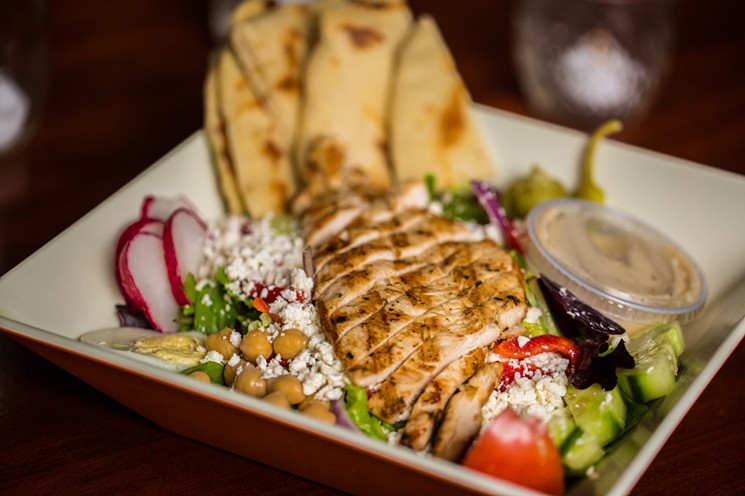 This salad at George's Kitchen will make you a lunchtime regular. - JACOB TYLER DUNN