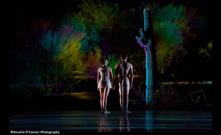 Previous Ballet Arizona Topia  performance at Desert Botanical Garden. - ROSALIE O'CONNOR